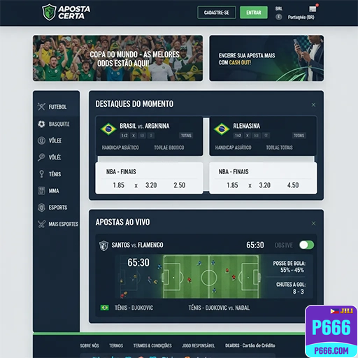 p666v - explorar seguros jogos esportivos online
